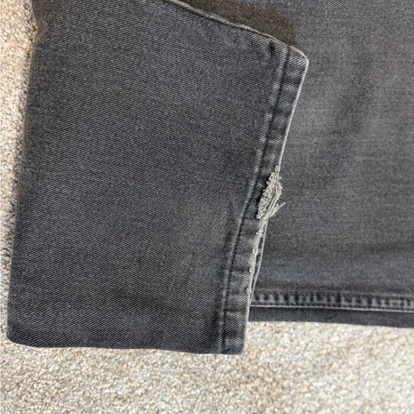 Levi’s 516 Slim Fit Straight Leg Jeans – Black / Charcoal – Made in Canada-38/30 - Picture 8 of 9